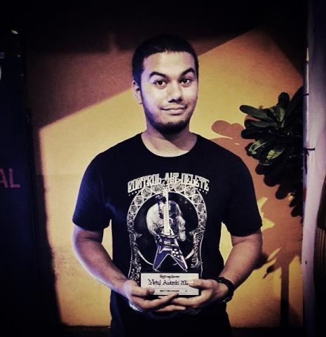 Won the 'Best Drummer' Award at the 'Rolling Stones Metal Award' 2014 