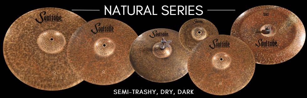 Natural series cymbals